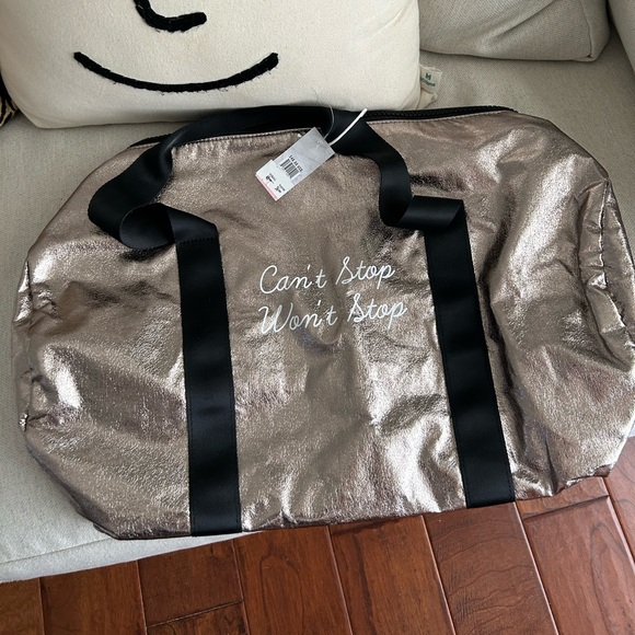 “Can’t stop, wont stop” duffle from Bloomingdales - Picture 1 of 3